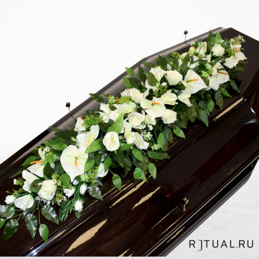  Венок композиция на гроб кремационная "АВТОРСКАЯ-С"