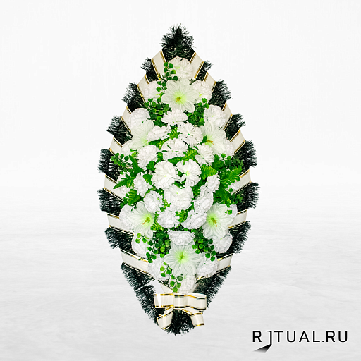 Венок 1,2 м "ЗАКАЗ"
