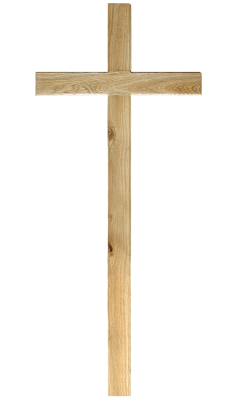 Крест дубовый "КАТОЛИЧЕСКИЙ"