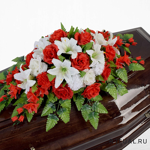 Венок композиция на гроб кремационная "ЭЛИТ"