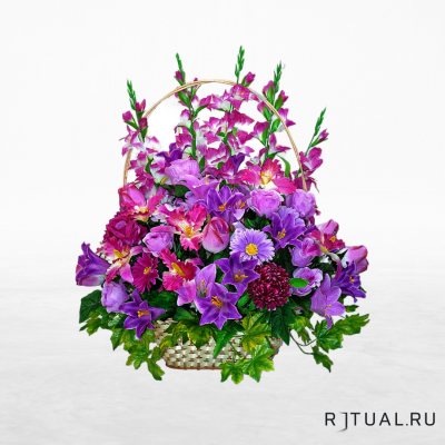 Корзина "ЛОЗА ЭЛИТ ДВУХСТОРОННЯЯ" (0,7м)