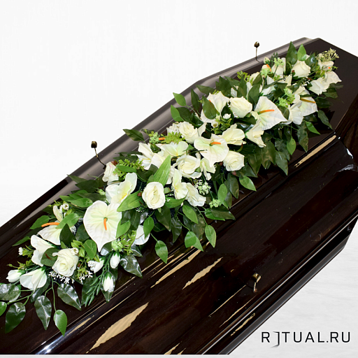  Венок композиция на гроб кремационная "АВТОРСКАЯ-С"