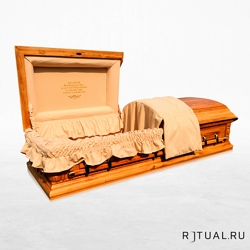 Гроб Инсар (двухкрышечник с лифтом) дуб