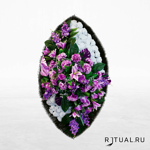 Венок 1,4 м "АВТОРСКИЙ"