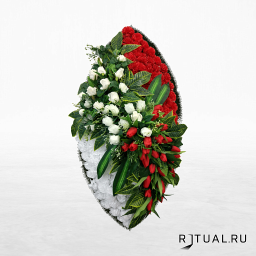 Венок 1,4 м "АВТОРСКИЙ"