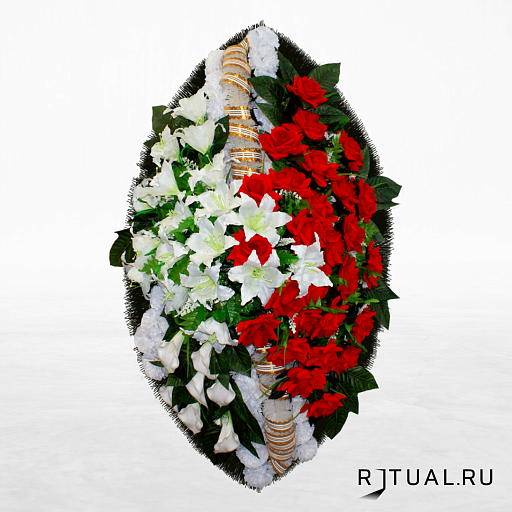 Венок 1,4 м "АВТОРСКИЙ"